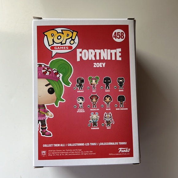 Funko Pop Fortnight 458 Zoey vinyl Figure - Picture 2 of 5